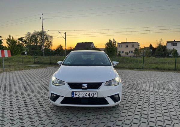 Seat Ibiza cena 41500 przebieg: 120300, rok produkcji 2018 z Pisz małe 121